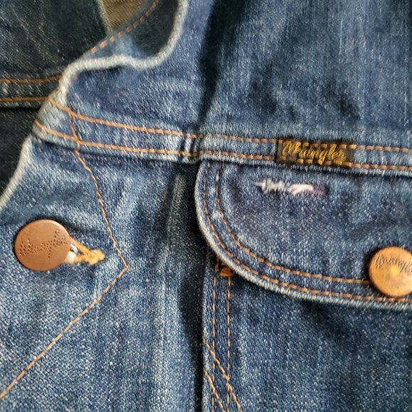 Vintage Wrangler Denim Jacket - Picture 7 of 7
